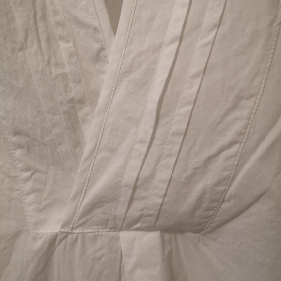 3/$20 Woolworths white cotton top - Picture 6 of 14